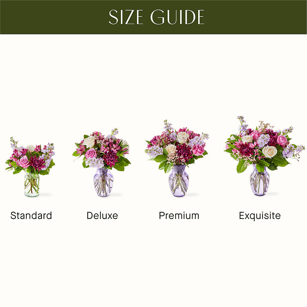 Amethyst Dreams Bouquet –  Bakers, Wichita KS