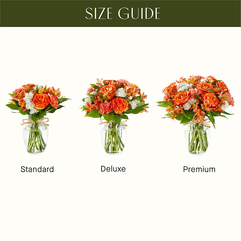 Apricot Glow Bouquet –  Bakers, Wichita KS