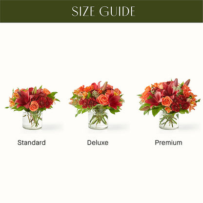 Crimson Leaves Bouquet –  Bakers, Wichita KS