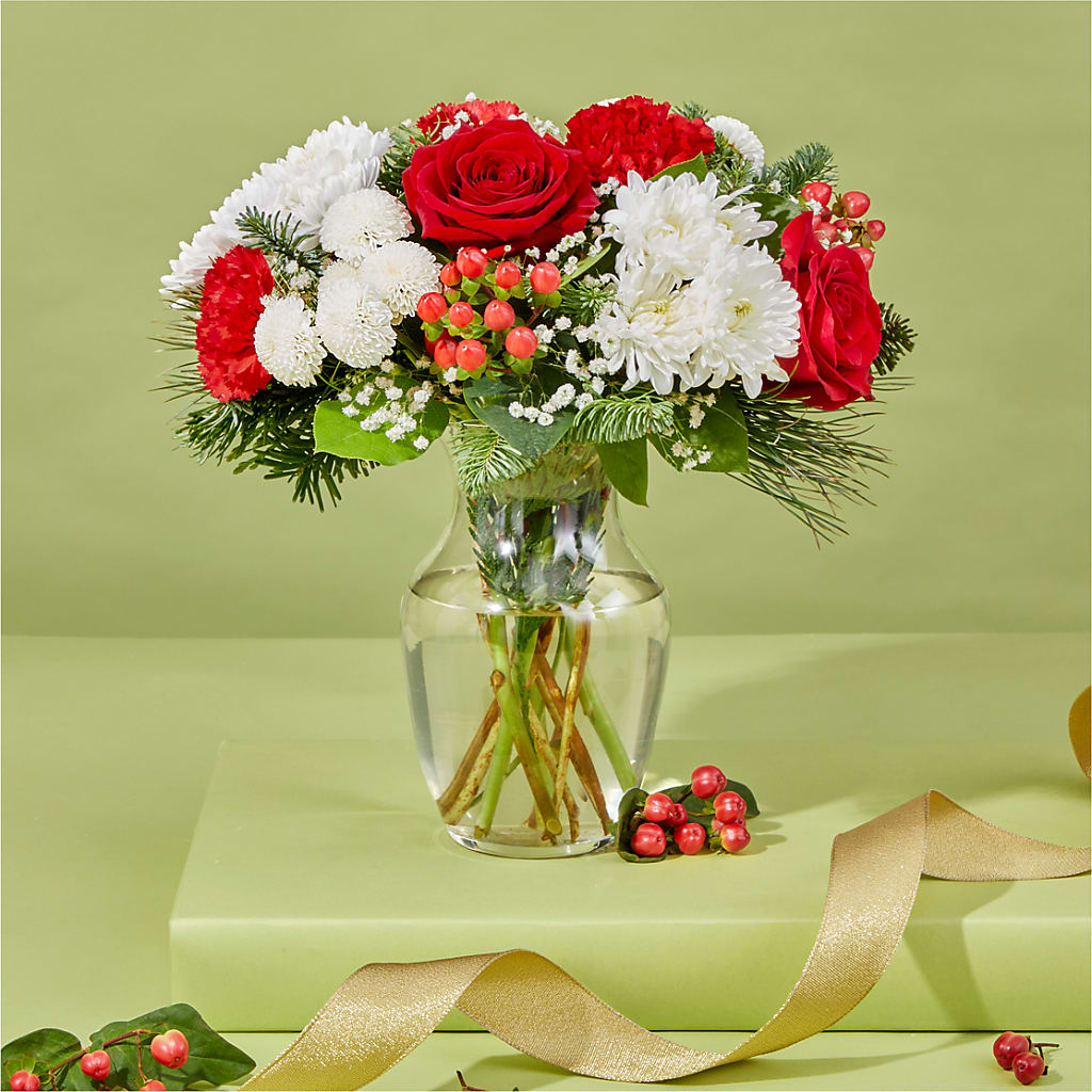 Chance of Flurries Bouquet –  Bakers, Wichita KS