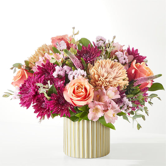 Berry Cobbler Bouquet with Ivory Vase –  Bakers, Wichita KS