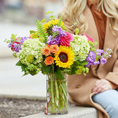 Vibrant Greetings Bouquet –  Bakers, Wichita KS
