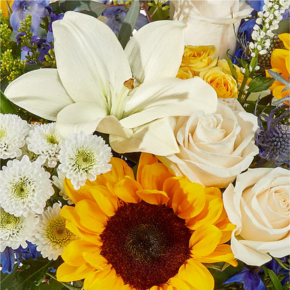 Wonderfully Sunny Bouquet –  Bakers, Wichita KS