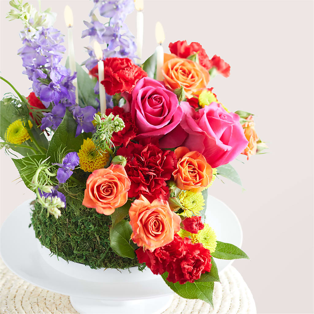 Best Year Yet Floral Cake –  Bakers, Wichita KS