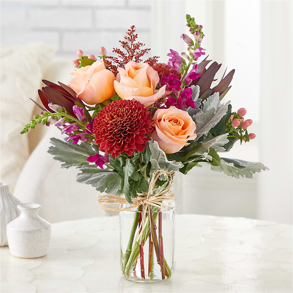 Moody Hues Bouquet –  Bakers, Wichita KS