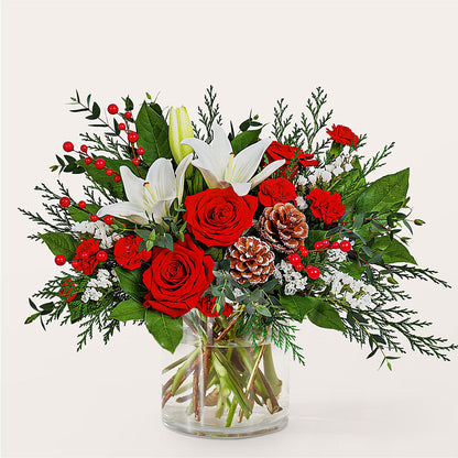 Best in Snow Bouquet –  Bakers, Wichita KS