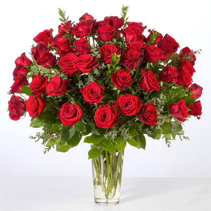 Forever Yours Fifty Stem Red Rose Bouquet –  Bakers, Wichita KS